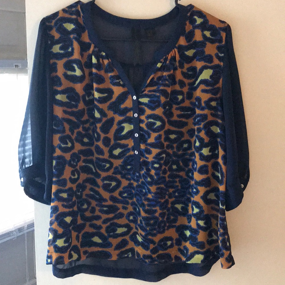 Funky Leopard Blouse